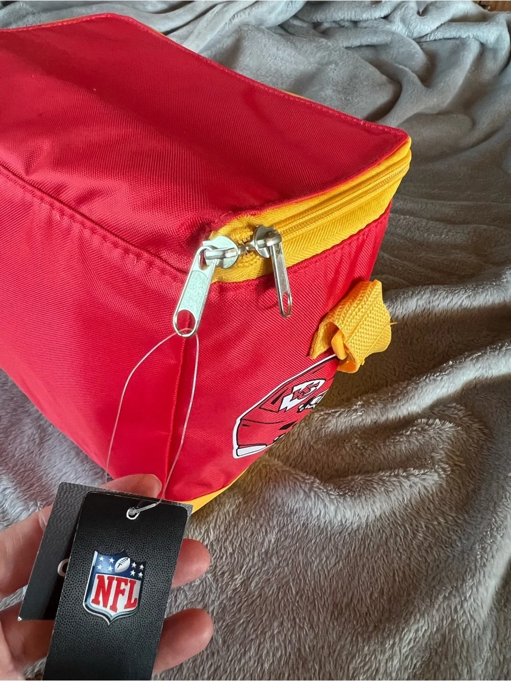 Kansas City Chiefs NFL Official Cooler, Adjustable Strap, new with tags